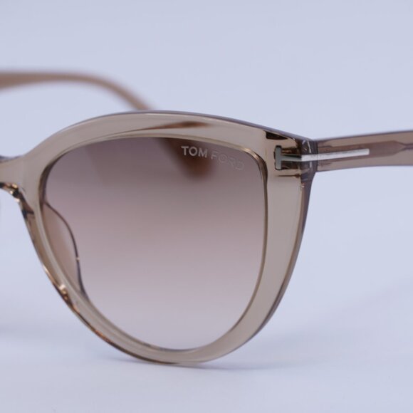 Tom Ford Isabella-02 FT0915 45G Sunglasses Brown Cat Eye Frame, Brown Lenses - Picture 2 of 10